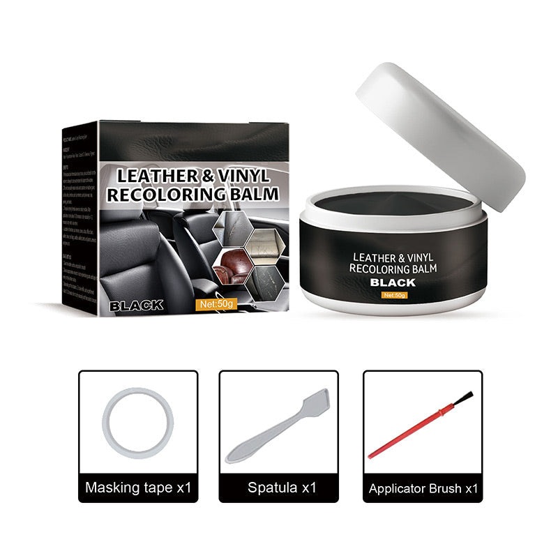 Leather Repair Paste – Fills scratches & scuffs, restores texture. Available in multiple colours. Save your favourite sofa!