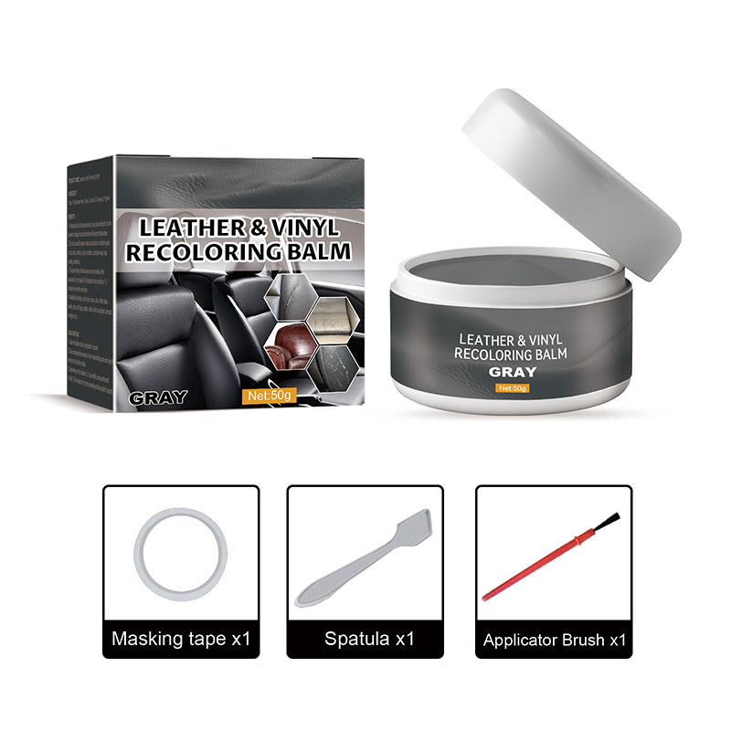 Leather Repair Paste – Fills scratches & scuffs, restores texture. Available in multiple colours. Save your favourite sofa!