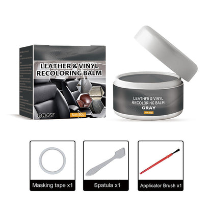 Leather Repair Paste – Fills scratches & scuffs, restores texture. Available in multiple colours. Save your favourite sofa!