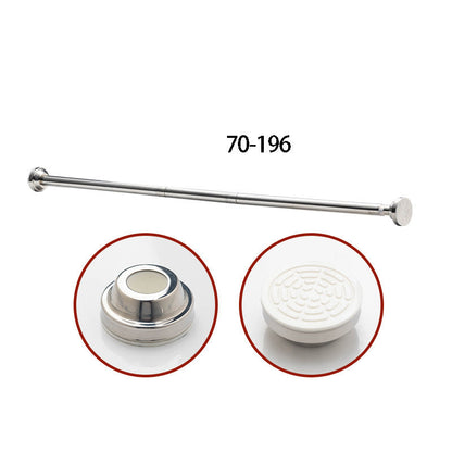 Create storage space anywhere anytime！Adjustable No-Drill Tension Rod