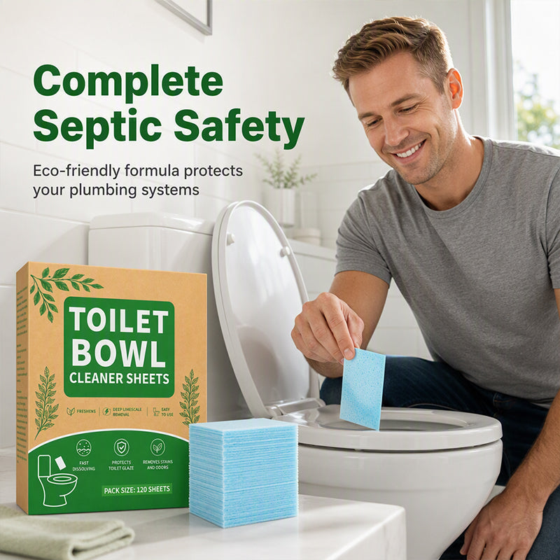 Quick-Dissolving Toilet Cleaning Sheets – Fresh, Easy & Effective Cleaning