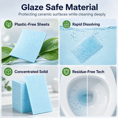 Quick-Dissolving Toilet Cleaning Sheets – Fresh, Easy & Effective Cleaning