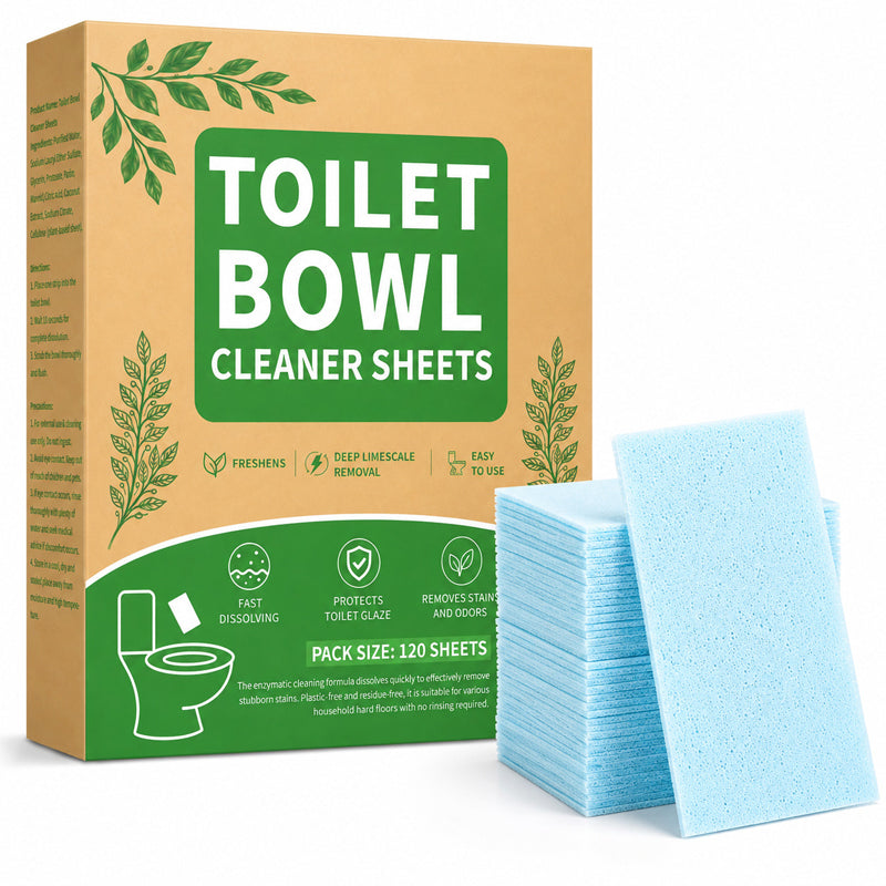 Quick-Dissolving Toilet Cleaning Sheets – Fresh, Easy & Effective Cleaning