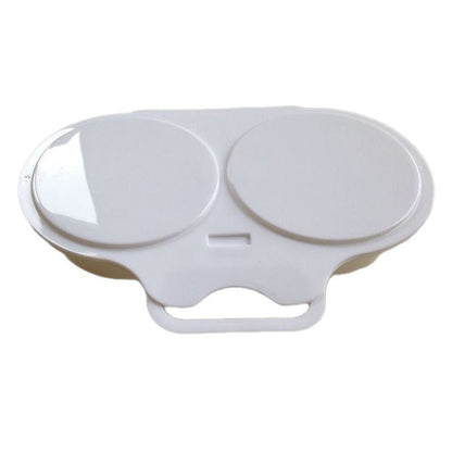 Microwave Egg Poacher——Dual‑cavity, non‑stick & easy clean. Healthier than frying – stock up & save!