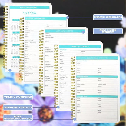 2030 5-Year Planner | Long-Term Monthly Organizer & Goal Planning Log Book for Work, School & Everyday Life
