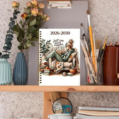 2030 5-Year Planner | Long-Term Monthly Organizer & Goal Planning Log Book for Work, School & Everyday Life