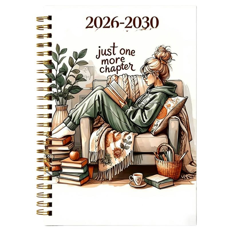 2030 5-Year Planner | Long-Term Monthly Organizer & Goal Planning Log Book for Work, School & Everyday Life