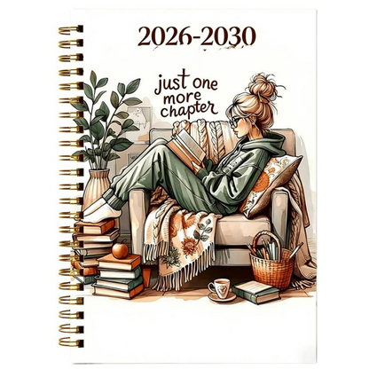 2030 5-Year Planner | Long-Term Monthly Organizer & Goal Planning Log Book for Work, School & Everyday Life