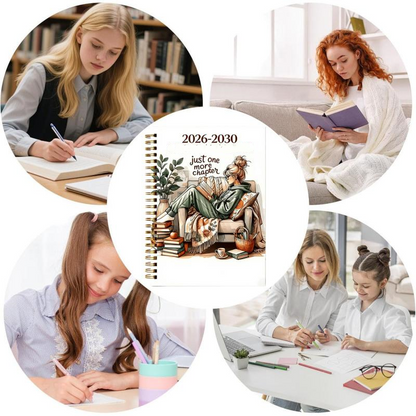 2030 5-Year Planner | Long-Term Monthly Organizer & Goal Planning Log Book for Work, School & Everyday Life