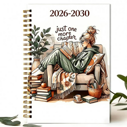 2030 5-Year Planner | Long-Term Monthly Organizer & Goal Planning Log Book for Work, School & Everyday Life