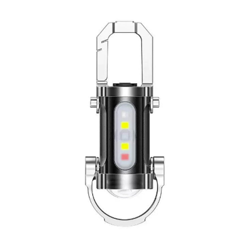 Rechargeable Keychain Flashlight – 300 Lumens, USB-C Charging & Compact, Unbreakable Design for EDC