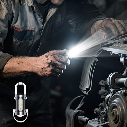 Rechargeable Keychain Flashlight – 300 Lumens, USB-C Charging & Compact, Unbreakable Design for EDC