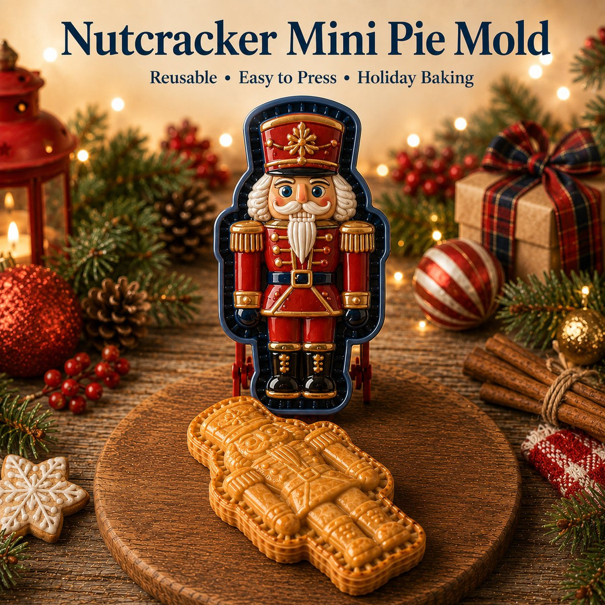 98-Design Christmas Mini Pie Mold
